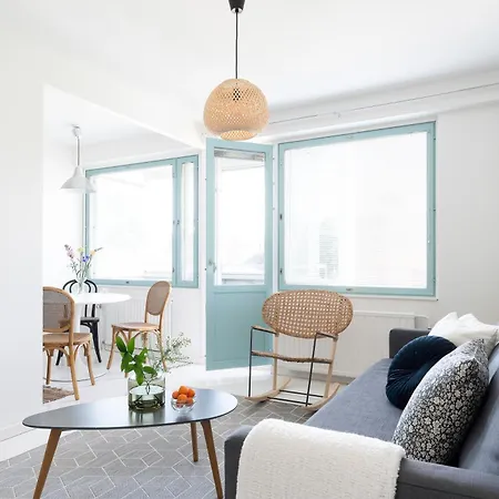 Apartment Family In Kallio Beside Metro W/ Free Parking